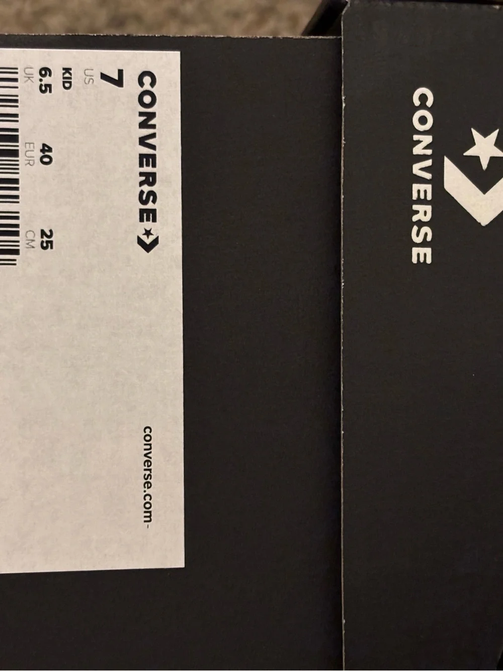 Converse new box